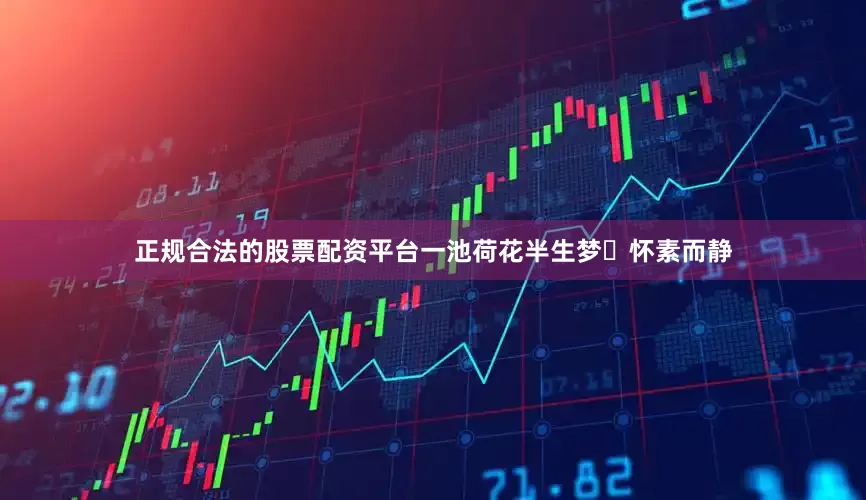 正规合法的股票配资平台一池荷花半生梦​怀素而静