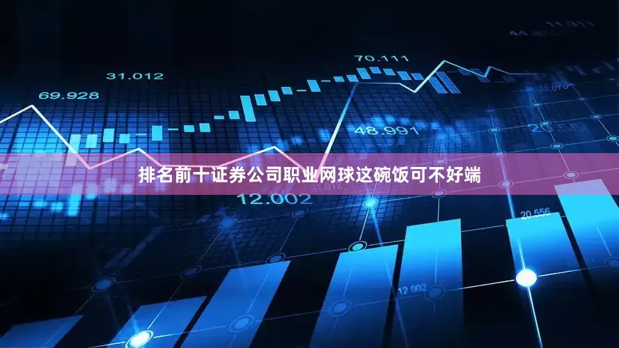 排名前十证券公司职业网球这碗饭可不好端